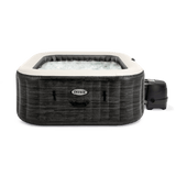 Aufblasbarer Whirlpool Schieferoptik - 6 Plätze - inklusive Thermoisolierabdeckung