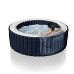 Aufblasbarer Whirlpool Marineblau - 4 Plätze - inklusive Thermoabdeckung