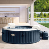 Aufblasbarer Whirlpool Marineblau – 6 Plätze – inklusive Thermobdeckung