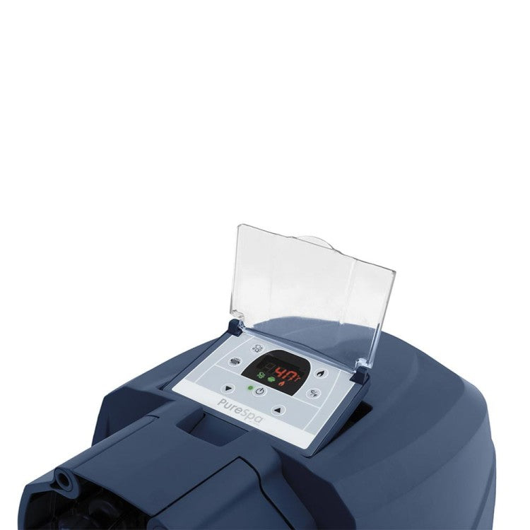 Aufblasbarer Whirlpool Marineblau – 6 Plätze – inklusive Thermobdeckung