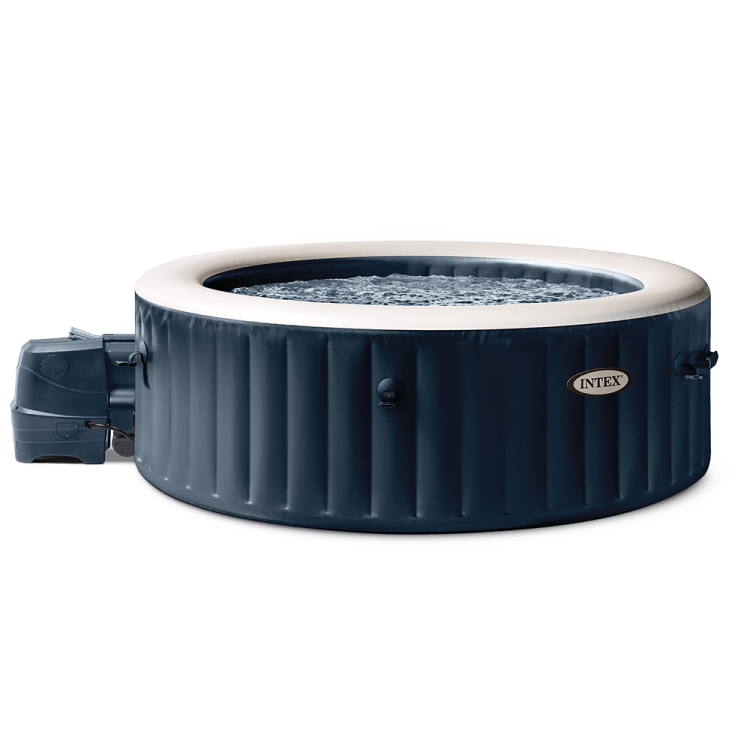 Aufblasbarer Whirlpool Marineblau – 6 Plätze – inklusive Thermobdeckung