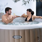 Aufblasbarer Whirlpool Sahara – 4 Plätze – inklusive Thermoabdeckung