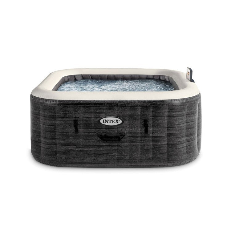 Aufblasbarer Whirlpool Schiefergrau - 4 Plätze - Inklusive Thermoabdeckung